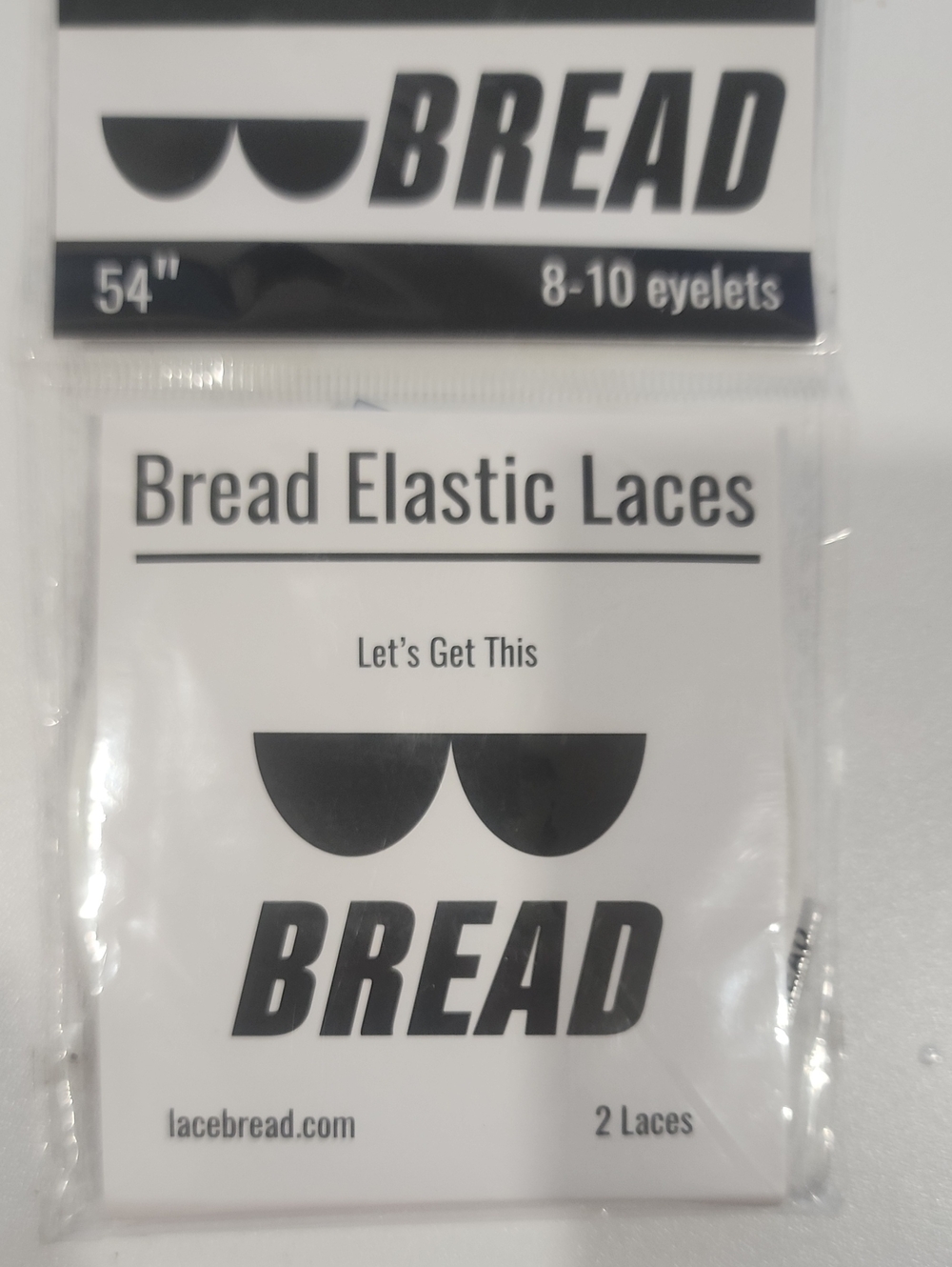 BREAD Elastic Laces - Black